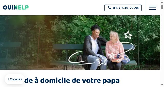 Screenshot of ouihelp.fr