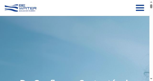 Screenshot of ourem-bewater.com.pt
