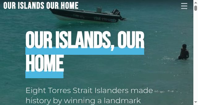 Screenshot of ourislandsourhome.com.au