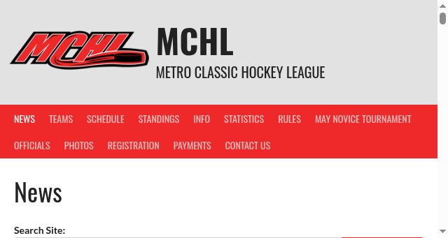 Screenshot of ourmchl.com