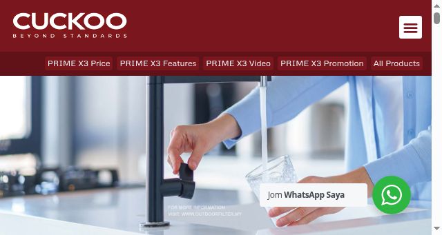 Screenshot of outdoorfilter.my