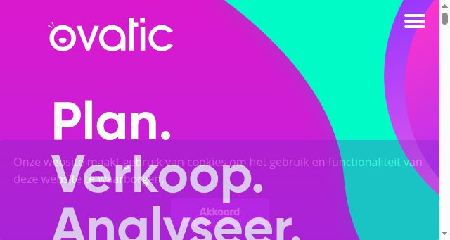 Screenshot of ovatic.nl