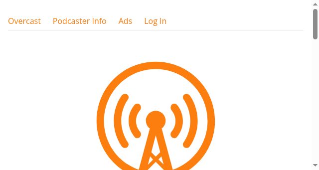 Screenshot of overcast.fm