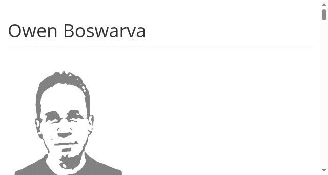 Screenshot of owenboswarva.com