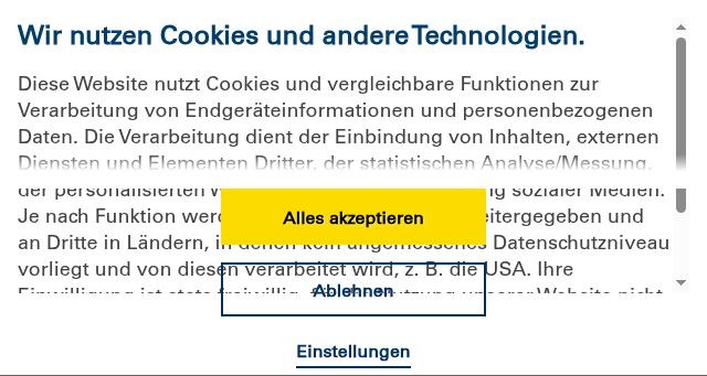 Screenshot of owm.de