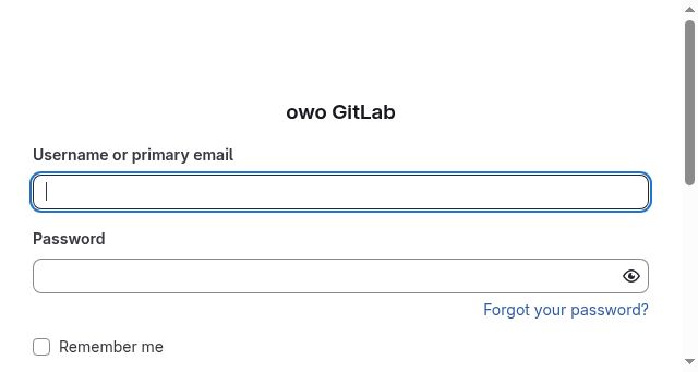 Screenshot of owo.codes