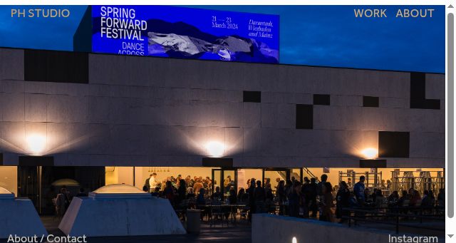 Screenshot of p-h.studio