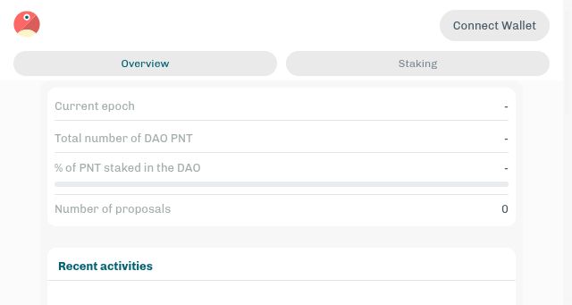 Screenshot of p.network