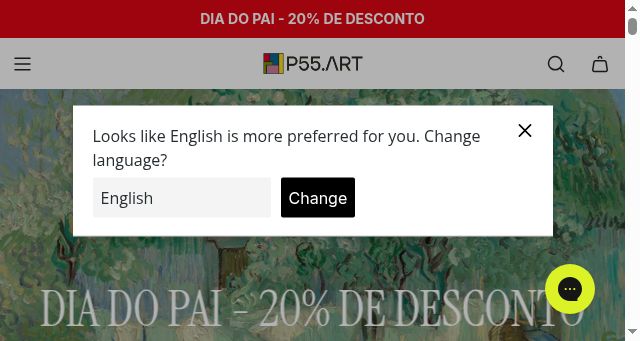 Screenshot of p55.art