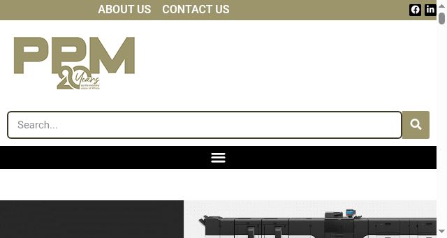 Screenshot of packagingmag.co.za