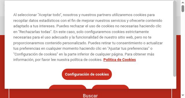 Screenshot of pagepersonnel.es