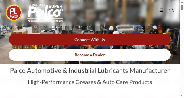 Screenshot of palco.co.in