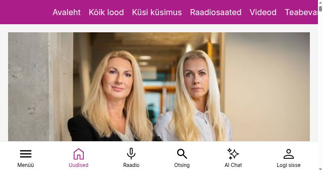 Screenshot of palgauudised.ee