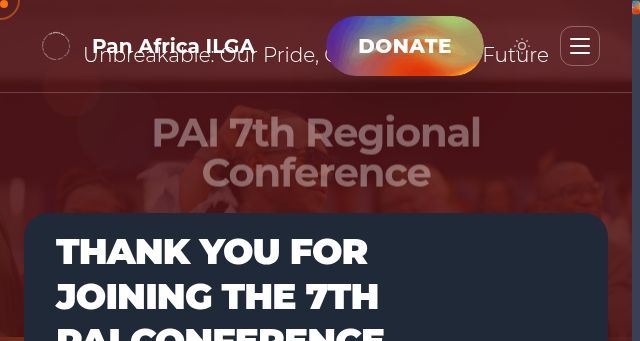 Screenshot of panafricailga.org