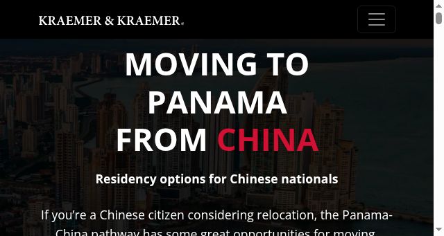 Screenshot of panamaforchina.com