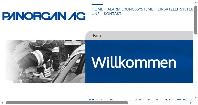Screenshot of panorgan.ch