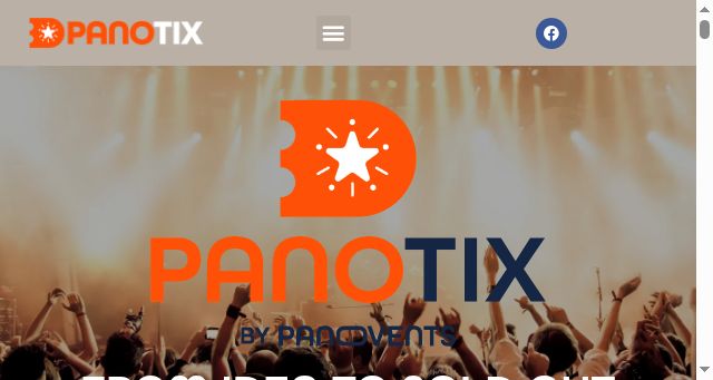 Screenshot of panotix.com
