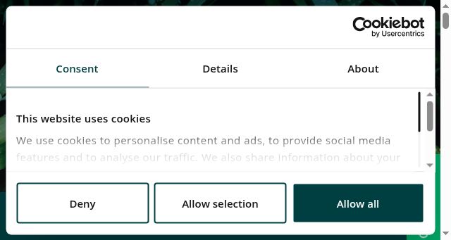 Screenshot of paperpap.fi