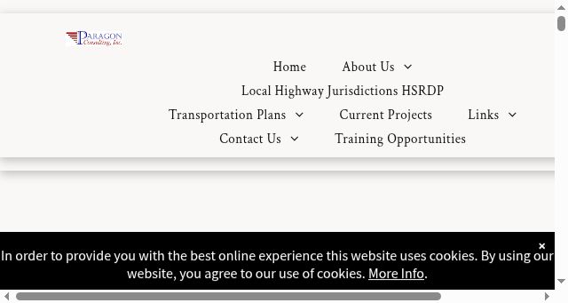Screenshot of paragon-fbk.com