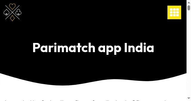 Screenshot of pari-mobile.com