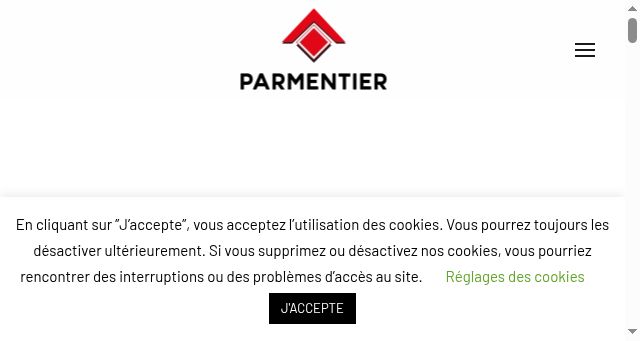 Screenshot of parmentier-habitat.fr
