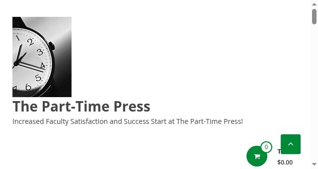 Screenshot of part-timepress.com