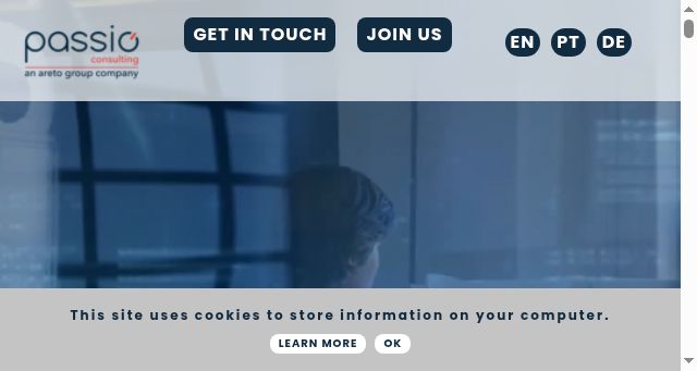 Screenshot of passio-consulting.com