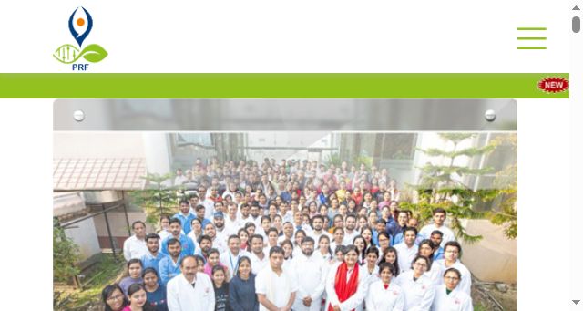 Screenshot of patanjali.res.in