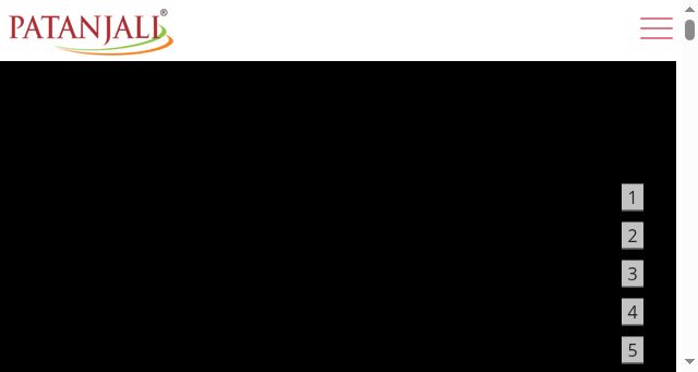 Screenshot of patanjaliglobal.org