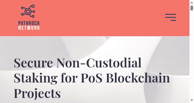 Screenshot of pathrocknetwork.org