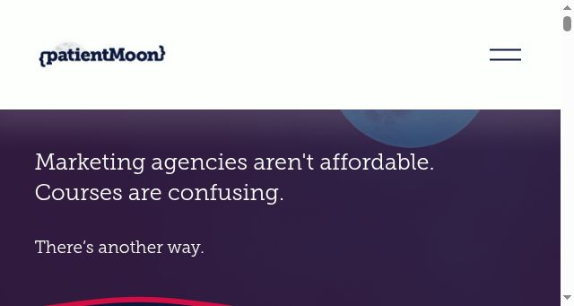 Screenshot of patientmoon.com