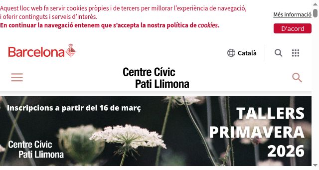 Screenshot of patillimona.net