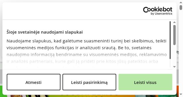 Screenshot of patogupirkti.lt