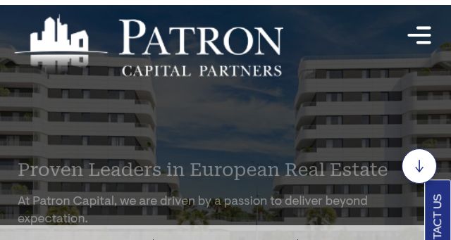 Screenshot of patroncapital.com