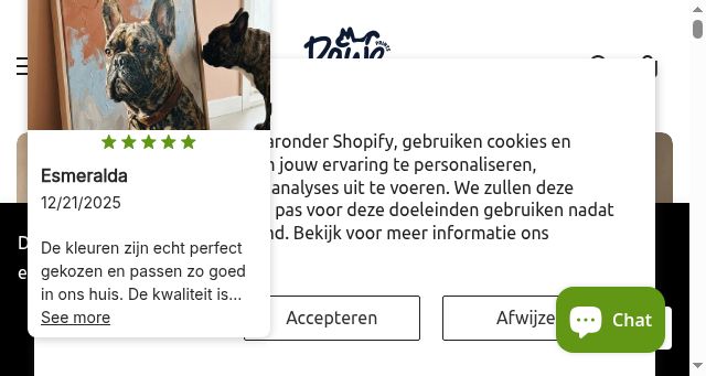 Screenshot of pawesomeprints.nl