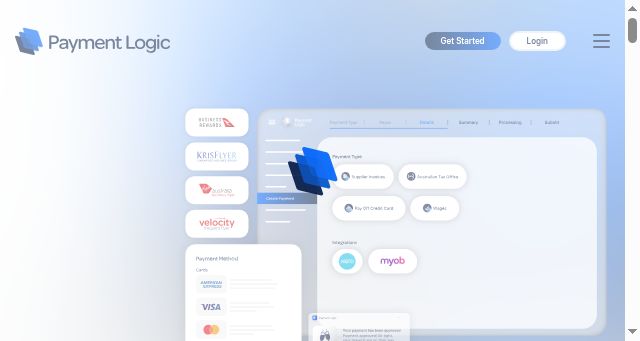 Screenshot of paymentlogic.com.au