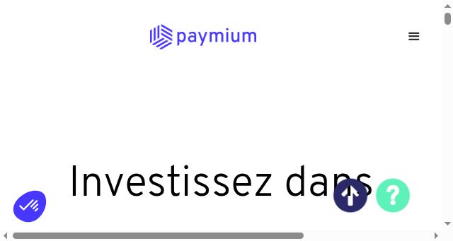 Screenshot of paymium.com