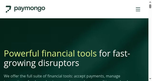 Screenshot of paymongo.com