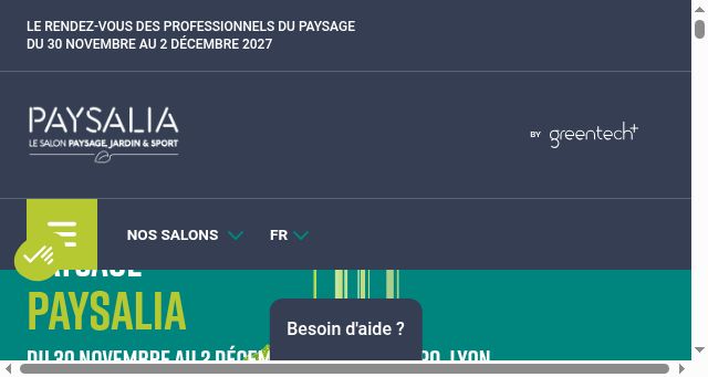 Screenshot of paysalia.com