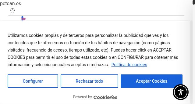 Screenshot of pctcan.es