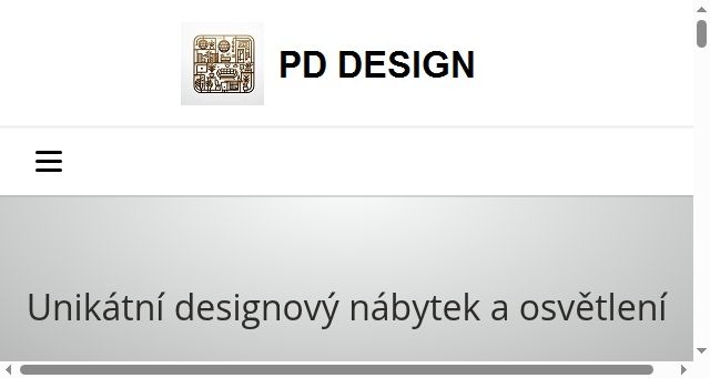 Screenshot of pddesign.cz