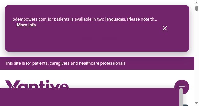 Screenshot of pdempowers.com