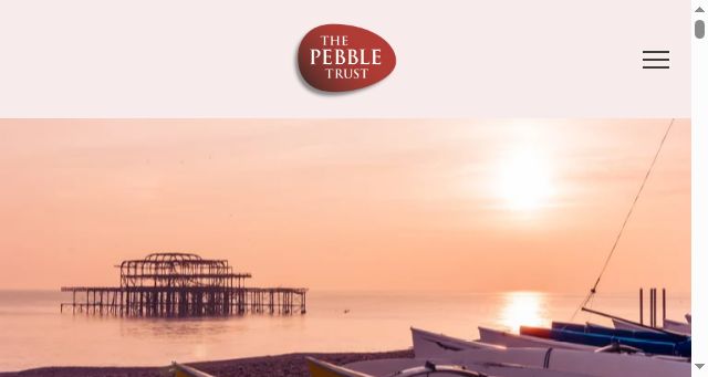 Screenshot of pebbletrust.org