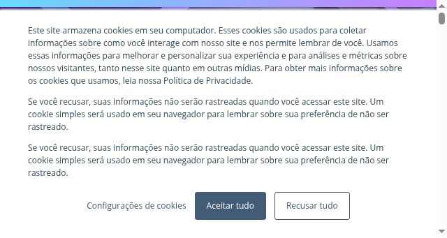 Screenshot of pegaki.com.br