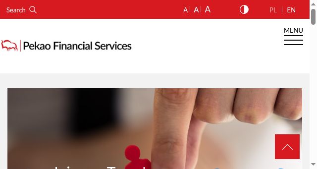 Screenshot of pekao-fs.com.pl