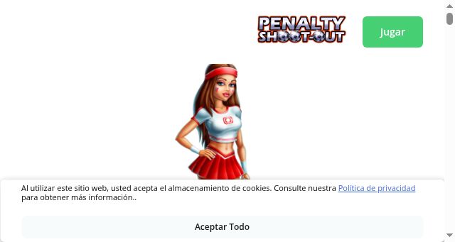 Screenshot of penaltyshootout.ar