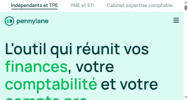 Screenshot of pennylane.com