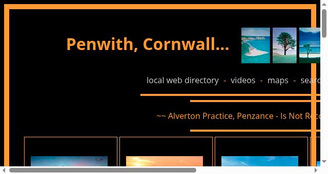Screenshot of penwith.co.uk