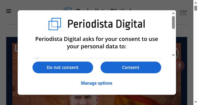 Screenshot of periodistadigital.com