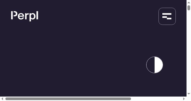 Screenshot of perpl.xyz